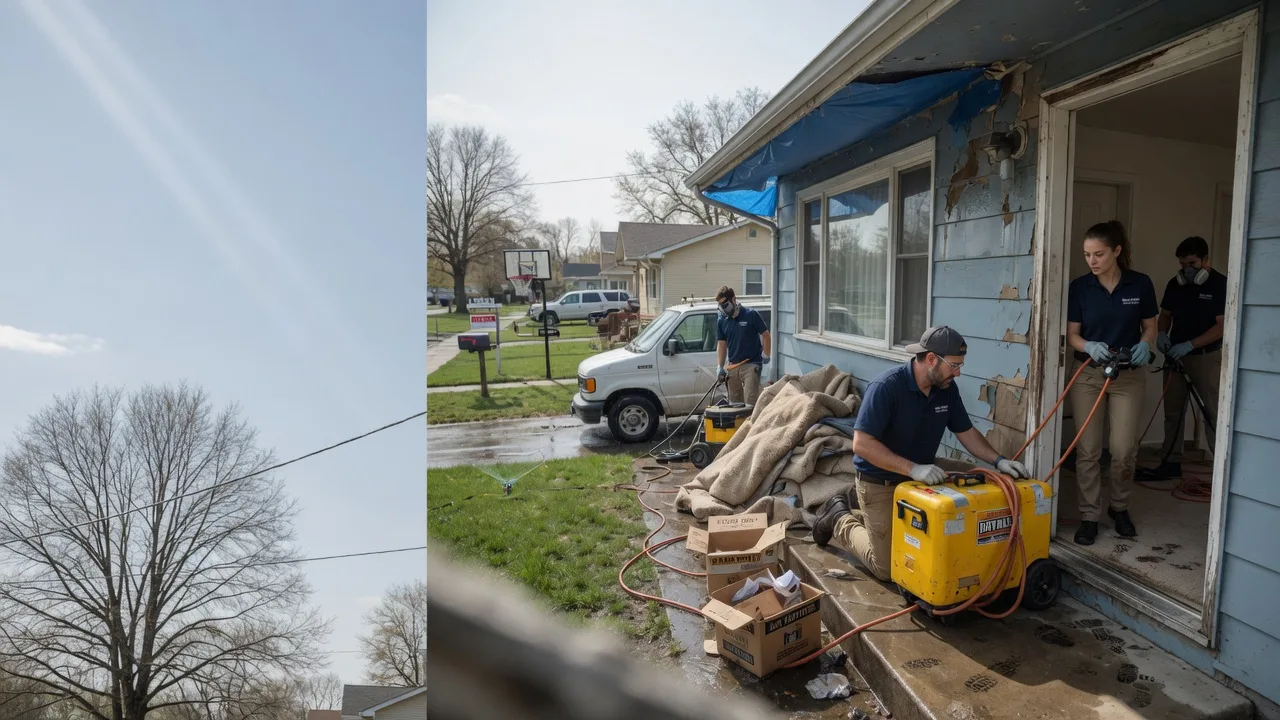 Basement Flood Cleanup in Freedom, IN near me